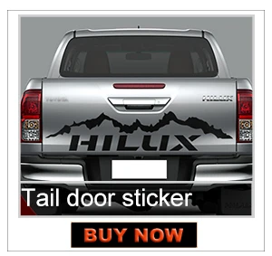 2 шт. D4D TURBO Наклейка для TOYOTA HILUX VIGO 2012 2013