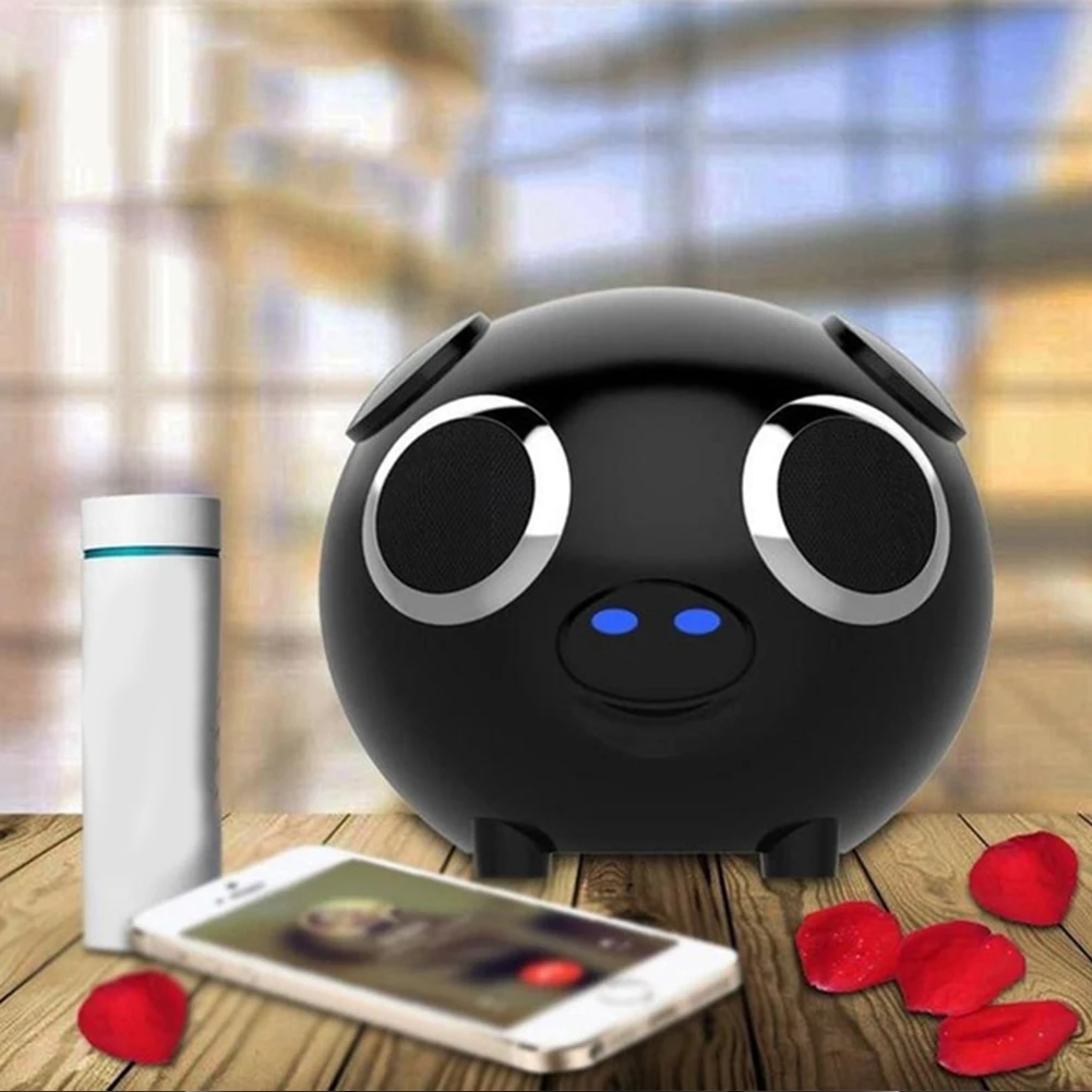 Мультяшный динамик с Bluetooth плеером power ful Energy Pig многофункциональный аудио