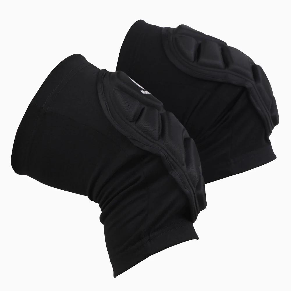 knee pads WOSAWE 4 шт. налокотники MTB DH велосипед Защита Набор Мотоцикл танцы наколенники Поддержка шестерни протектор охранники - Цвет: knee pads