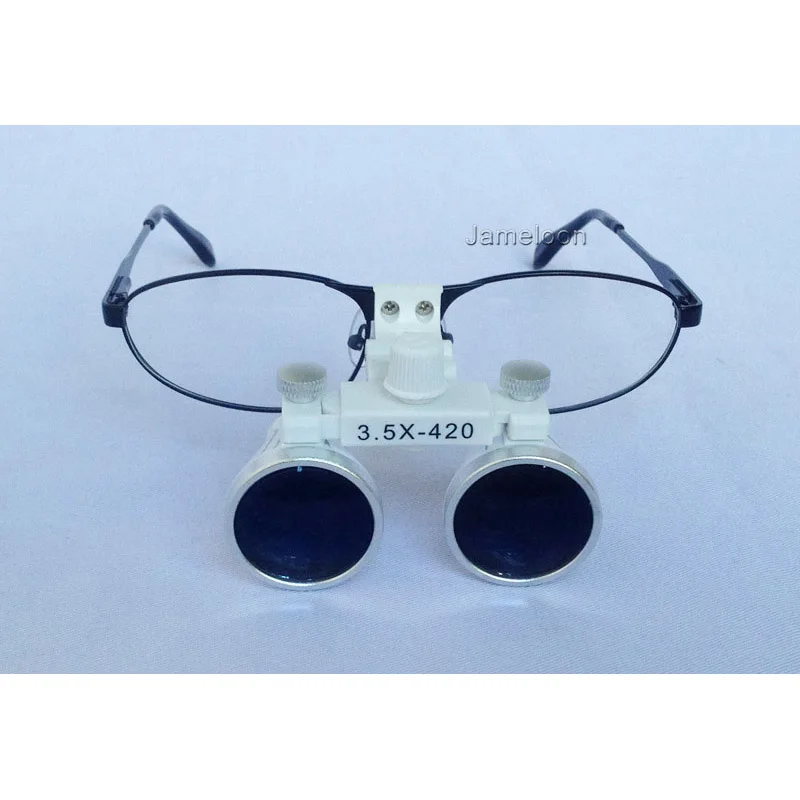 3.5X увеличение металлический каркас съемный Сменные рядом с привлекающие