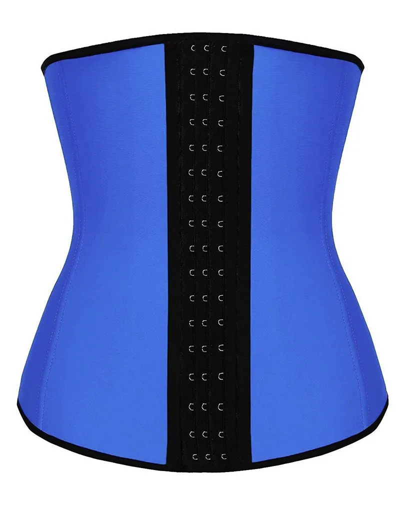 blue SEXYWG пояс для коррекции фигуры, резиновый пояс для талии, корсет, Топ для женщин, поддержка талии, для похудения, нижнее белье, Спортивные ремни, для тренажерного зала, фитнеса - Цвет: blue