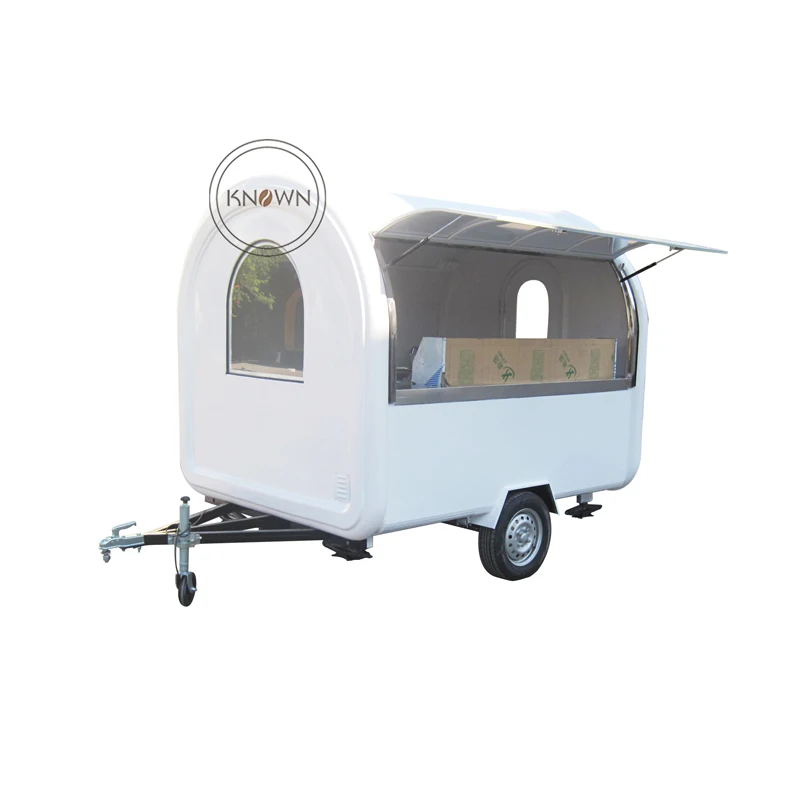 Двойная сковорода стандартная тележка для продуктов питания/тележка фаст