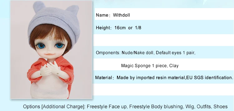 Кукла Пуки Пингвин, BJD, SD куклы, Yosd 1/8, модель тела для ребенка в подарок, включая одежду для полного набора OUENEIFS