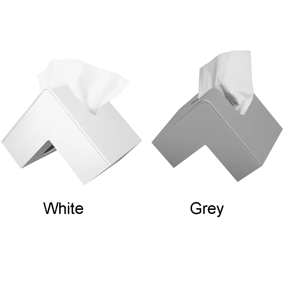 Tissue Box Durable Decoration Practical Paper Container Travel Easy Fill Nordic Style Multifunctional Solid Home Simple Portable | Дом и сад