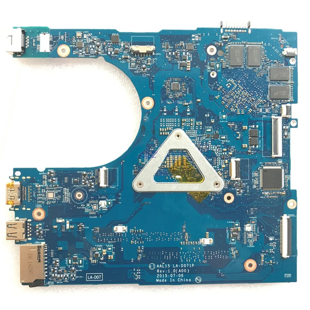 Mougol Высококачественная материнская плата для Dell 5559 Материнская плата ноутбука AAL15 LA-D071P I7-6500U видеокарта протестирована