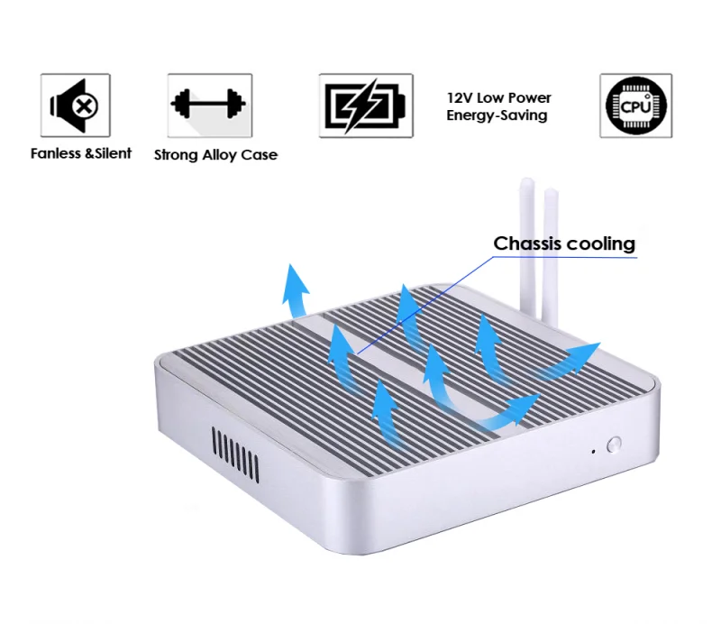 4K HTPC мини ПК Windows 10 Nuc компьютер Barebone мини ПК I5 4200u, i5 5200u, i7 4500u Макс 16G