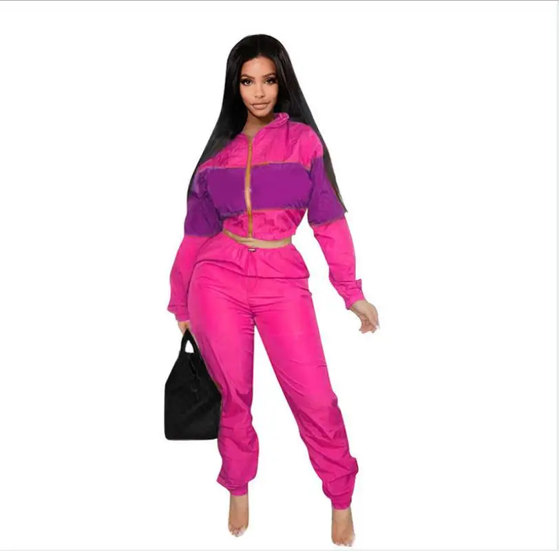 Повседневные Женский комплект 2 шт. с буквенным принтом короткие пальто длинными