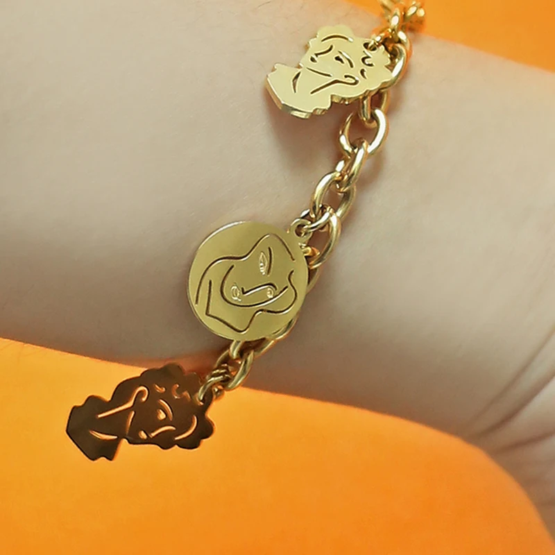 Франция Матисс стиль браслет специальный человеческое лицо дизайн ювелирных