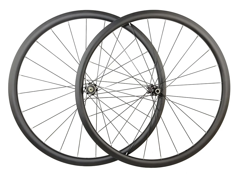 35MM Road Disc Brake wheelset Clincher Tubeless Cyclocross bike carbon wheel 700C U shape symmetrical rim 26mm wide | Спорт и