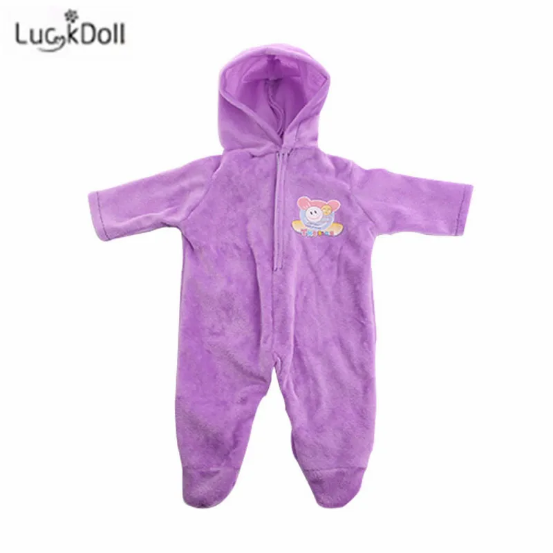 LUCKDOLL Новые Модные Симпатичные пижамы для 18-дюймовые американские куклы и 43 см для ухода за ребенком для мам аксессуары для кукол, чтобы дать детям самый лучший подарок