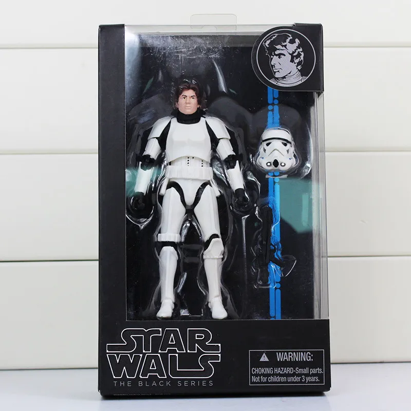 I 9 стилей черная серия Sandtrooper Хан Solo Trooper фигурка игрушка модель куклы - Цвет: I