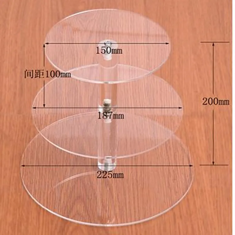 Round Cup Cupcake Holder Acrylic Cake Stand Birthday Wedding Party Decorations Events Dessert Sugarcrafts Display Stands | Дом и сад