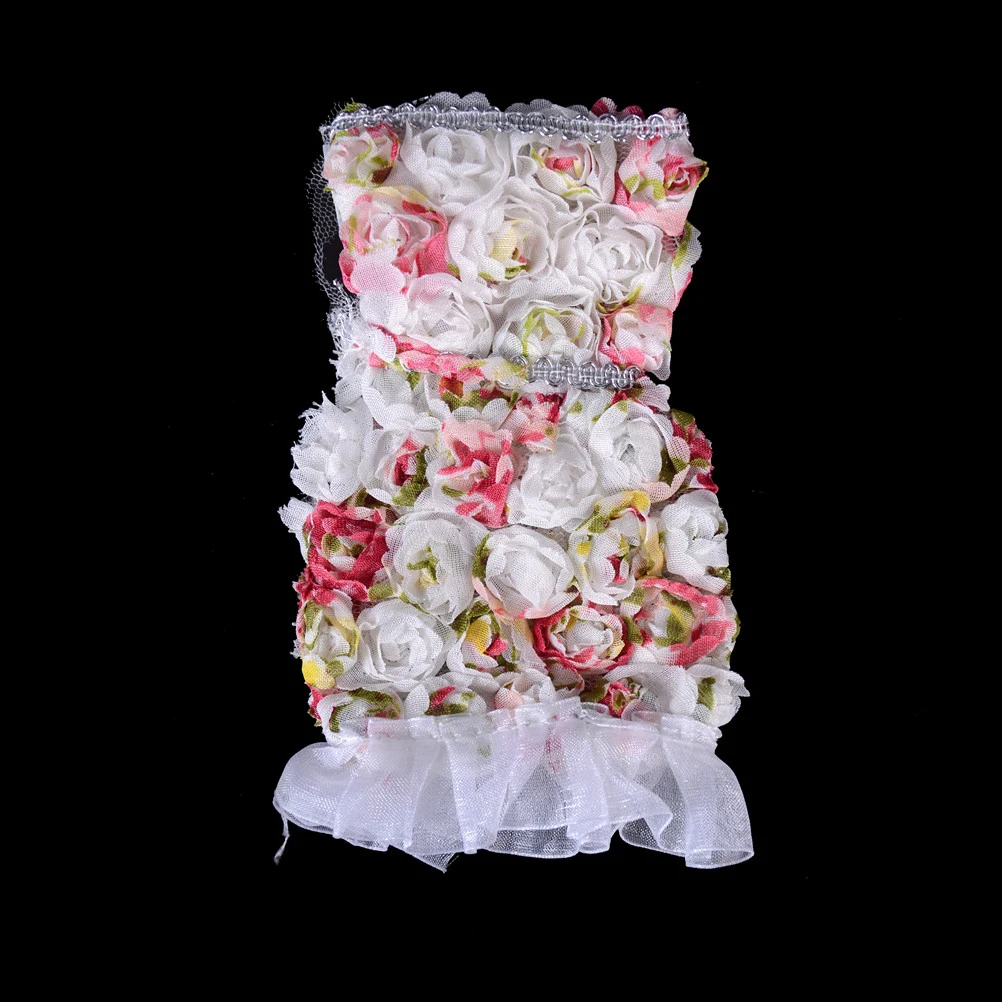 

New Sale Flower Dress for Dolls 11.0"-11.8" Fashion Skirt Wedding Dress for House Party Clothing Best Girl Gift