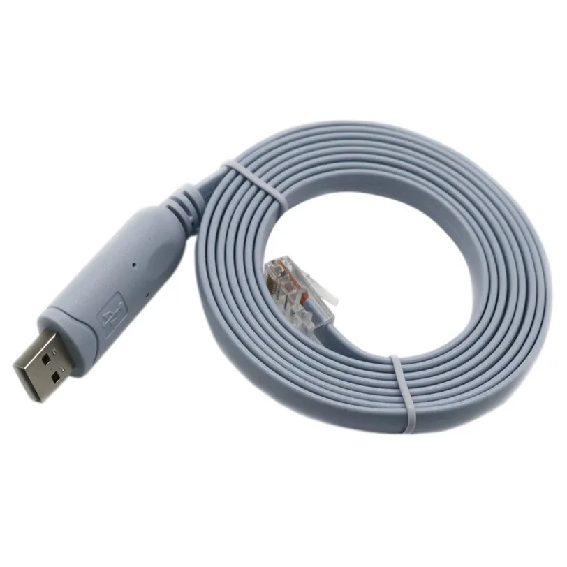 1 8 м USB к последовательному/Rs232 консольный кабель опрокидывания для