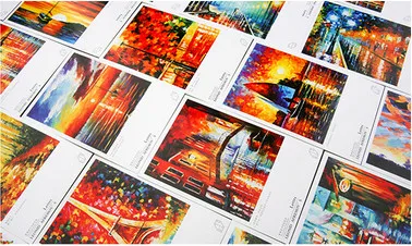 30 шт./лот, оригинальные "Dream color" "Dream color" в коробке, открытки-иллюстраторы, креативные открытки/памятная Почтовая открытка