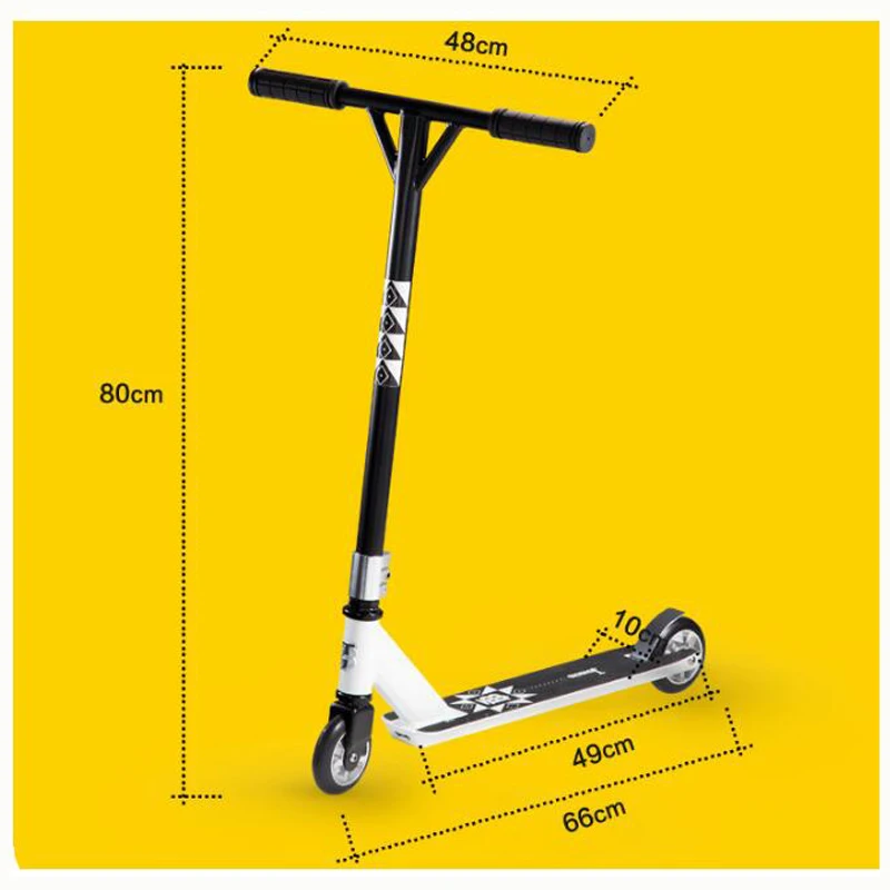 Профессиональный скутер extreme Pro из высокоуглеродистой стали грузоподъемность 300