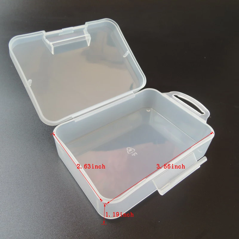 Мини ПП прозрачные электронные Пластик Запчасти ящик для инструмента SMD SMT винт