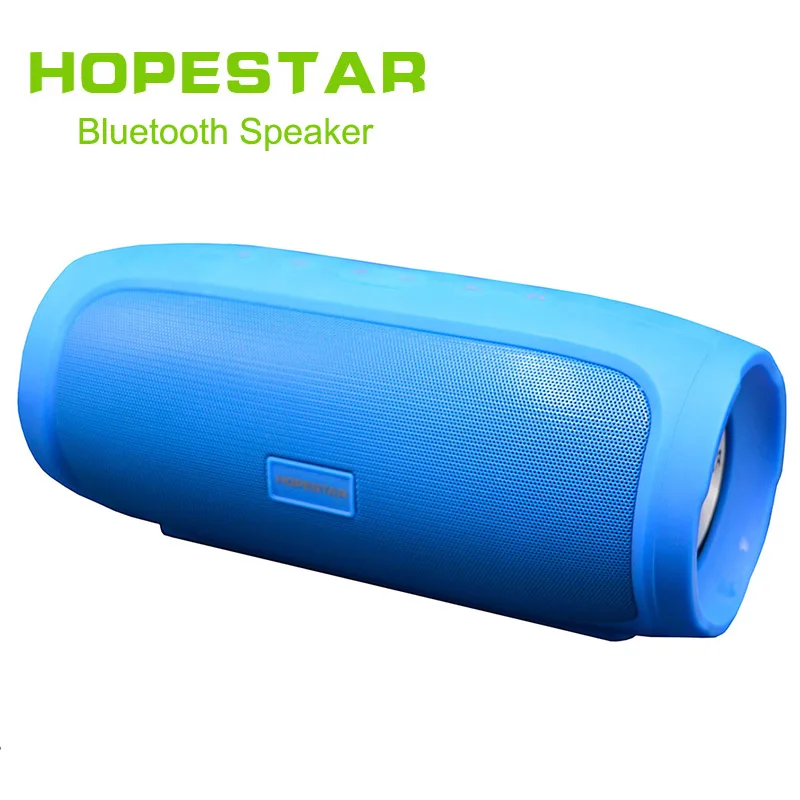 HOPESTAR H14 Charge3 Bluetooth динамик открытый беспроводной портативный сабвуфер бас звук PowerBank Громкий динамик для телефона TF AUX USB - Цвет: blue without box