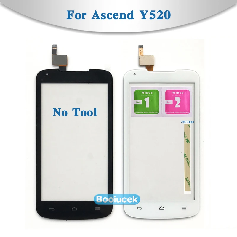 Сенсорный экран для Huawei Ascend Y520 4 5 дюйма дигитайзер внешнее стекло панель