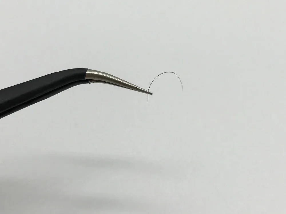 Высококачественные Прецизионные пинцеты для наращивания ресниц черные