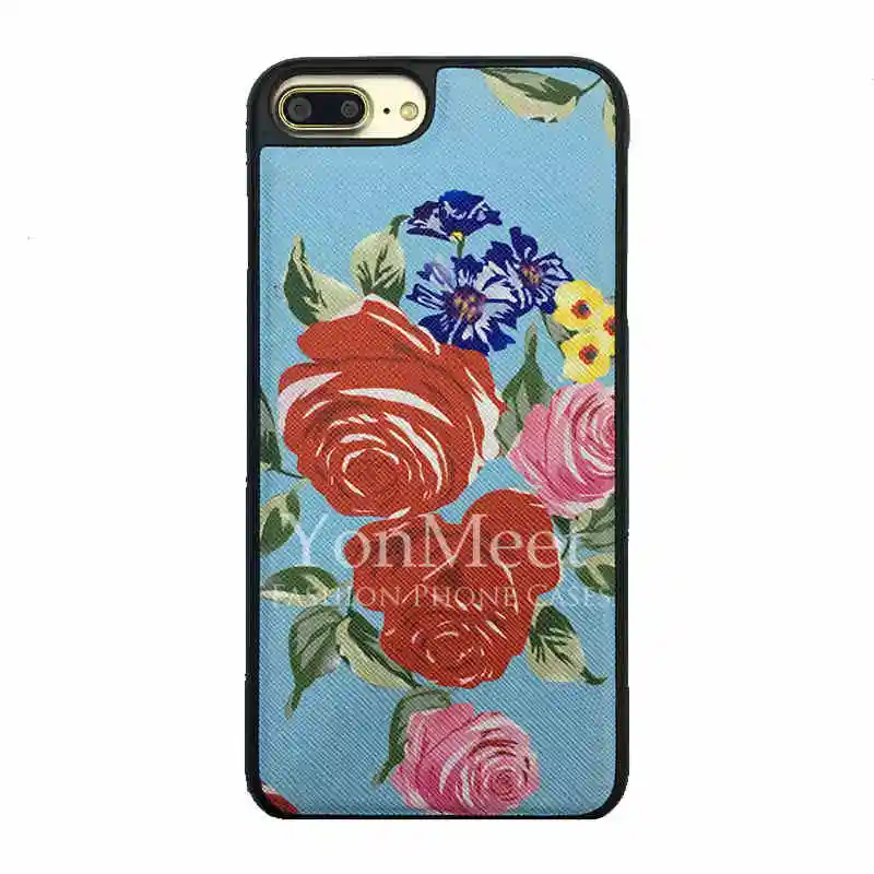 Модный брендовый летний Жесткий Чехол для iphone 6 6s 6plus 6splus 7 7plus 8 8plus X задняя крышка