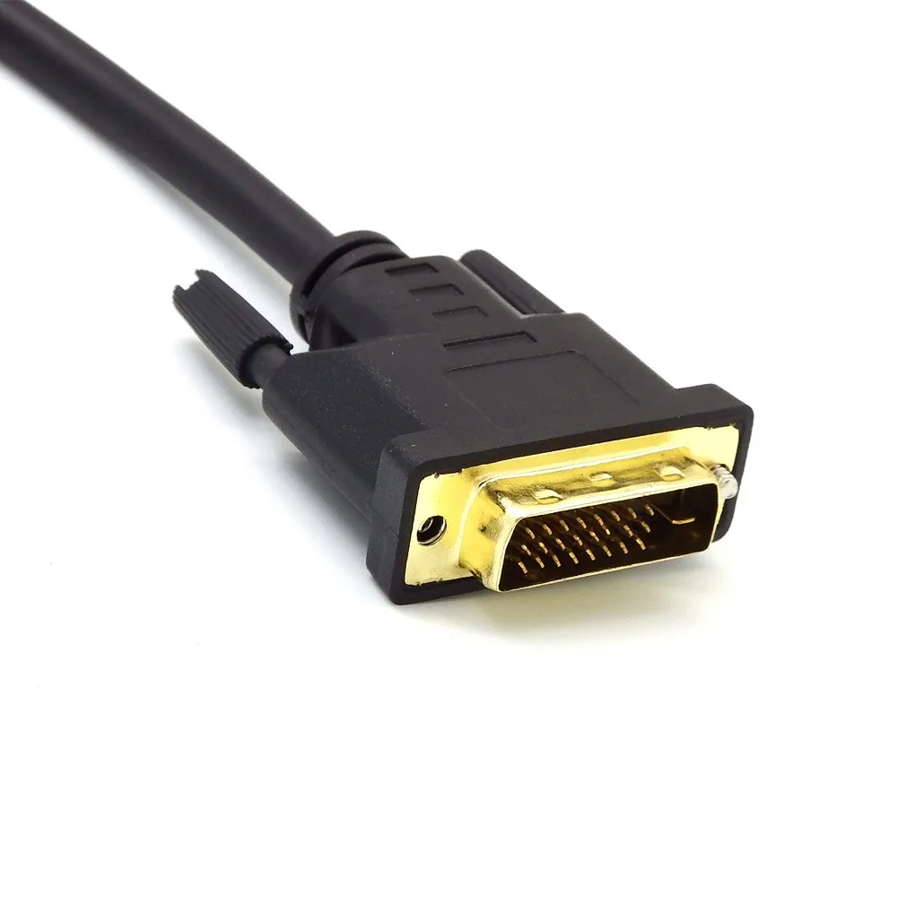 200 шт. позолоченный/никелевый двойной hdmi-кабель DVI 24 + 1 | Электроника