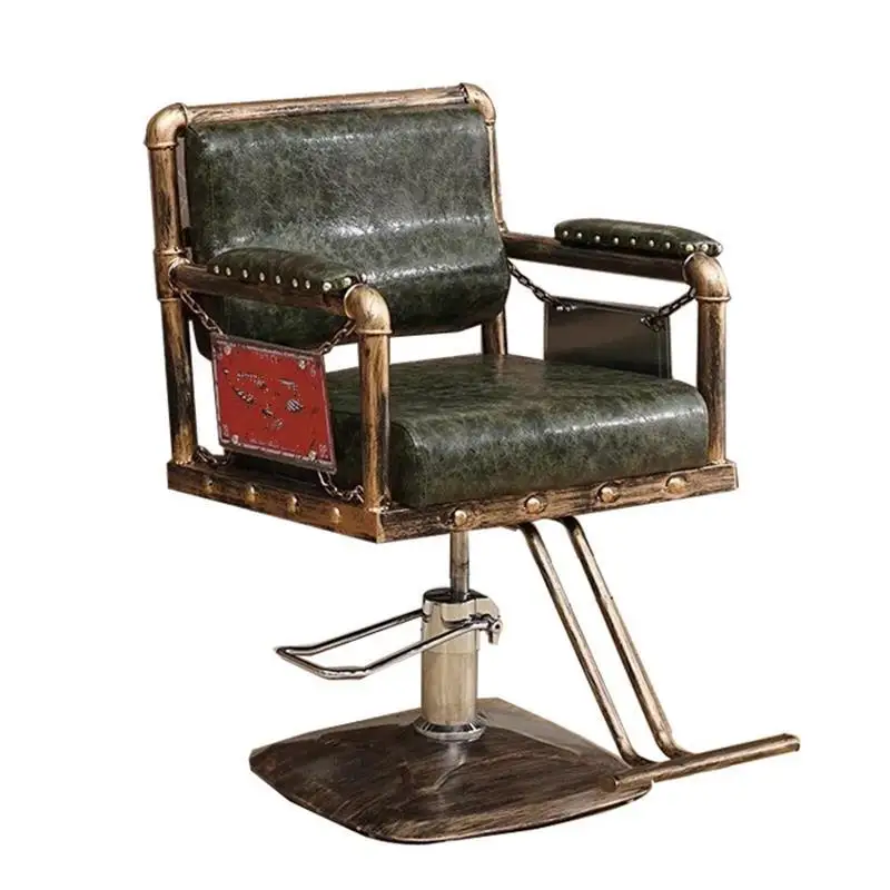 Шезлонг Sedie Stuhl beauty Cadeira Barbeiro Mueble De Furniture Fauteuil Barbearia Salon Barbershop Silla парикмахерское кресло - Цвет: MODEL G