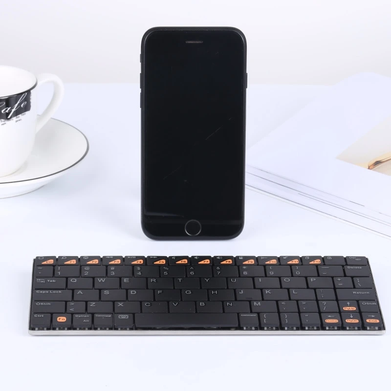 BK102 ультра-тонкая Bluetooth беспроводная клавиатура для iPhone iPad Android ПК планшет Air2 Pro 10 5
