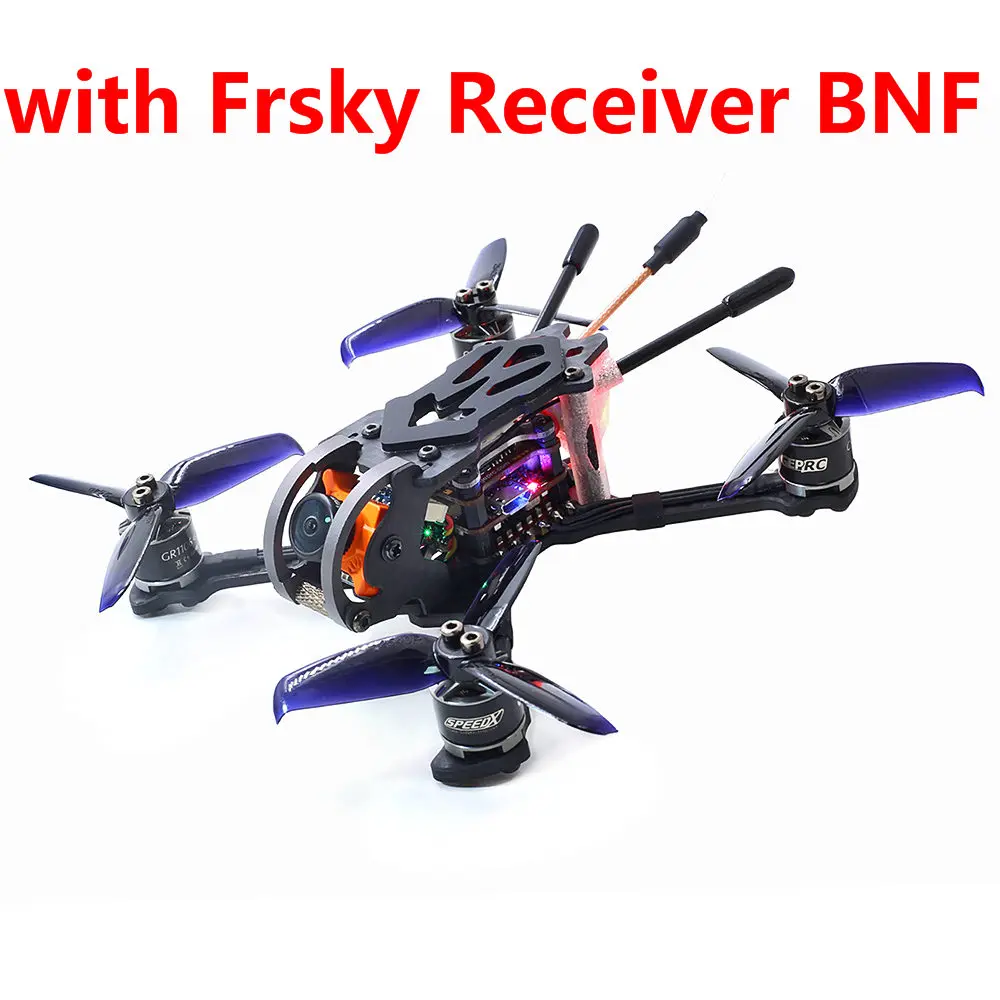 BNF Version GEP-PX2.5 Phoenix 600TVL камера 125 мм FPV гоночный Дрон RC Квадрокоптер Дрон запчасти w/Frsky приемник BNF - Цвет: BNF Version