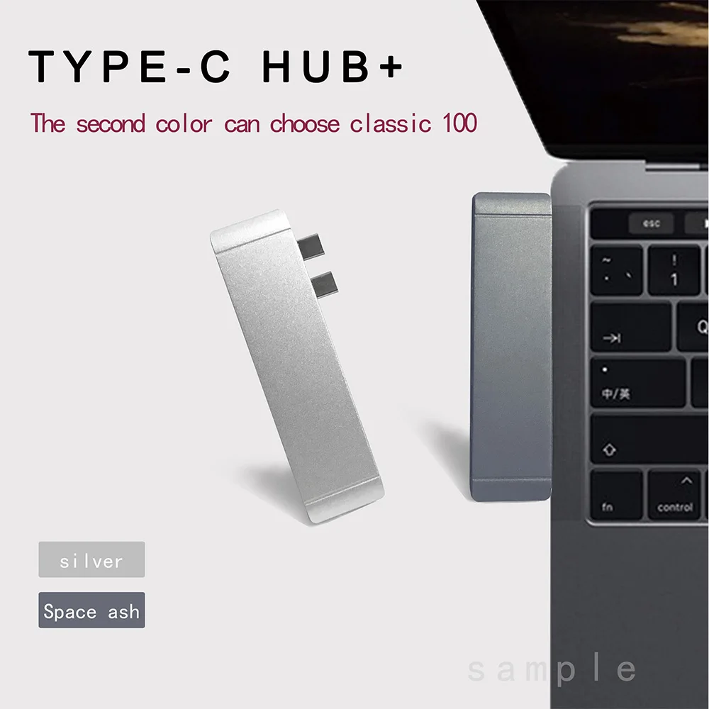 Type-C к USB 3 0 SD TF адаптер концентратор для Mackbook Pro 6 в 1 многофункциональный