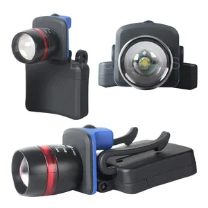 Светодиодный светильник налобный фонарь для езды шапка с фонариком светильник колпачок-светильник Водонепроницаемая головная лампа 2000 люмен Q5 3 режима для 3xaaa