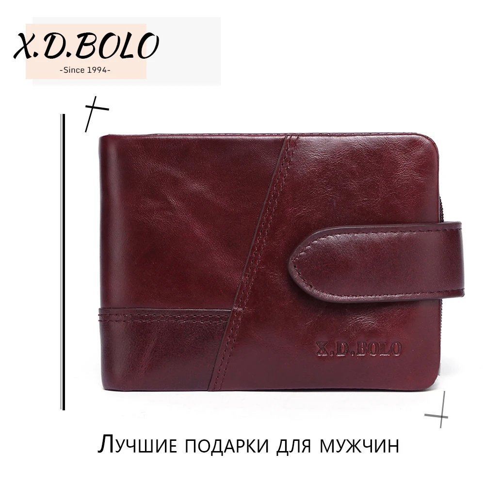 X.D Боло 2019 Новейший Новый Стильный Женский Кошелек с Чистой Натуральной Яловой