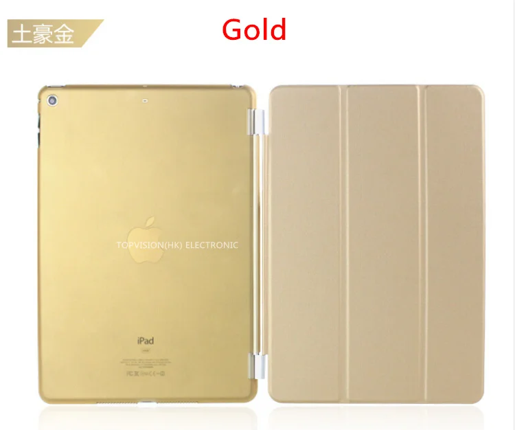 2 в 1 хороший жесткий чехол + 3 раза кожаный смарт-чехол для ipad air Чехол Магнитный