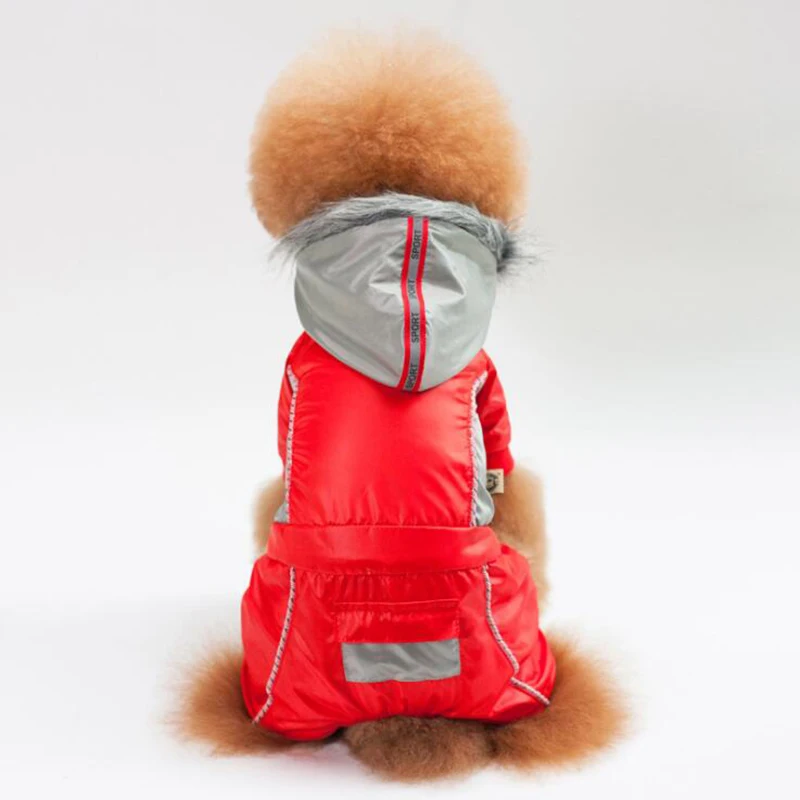 Пижамы комбинезоны для собак Зимние Цвета одинаковые флисовые пижамы perro dog