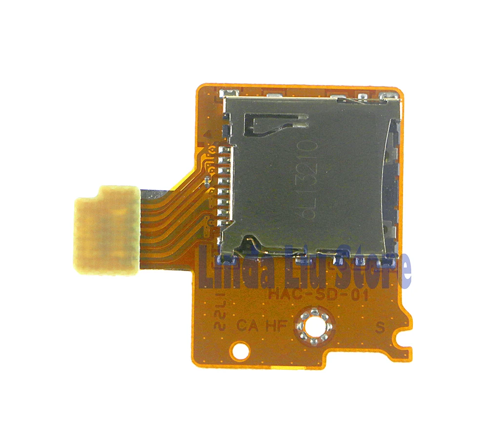10 шт./лот Оригинальные запасные части для переключателя NAND NS TF слот sd-карты гнездо