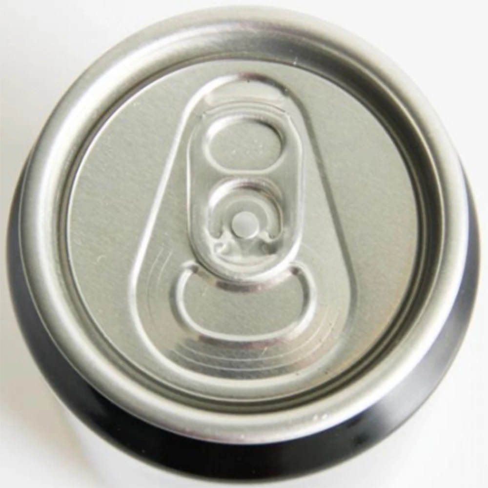 ALUMINIUM DISPOSABLE BEVERAGE/BEER CANS BLACK SKIN WITH LIDS(300 UNITS X 330ML