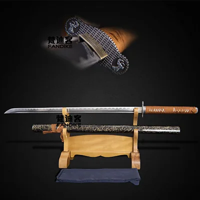 

carbon Steel Japanese Ninja Samurai Sword Straight Knife Hand Forged Carbon Steel Ninja Knife Straight Japanese Samurai Sword Sh