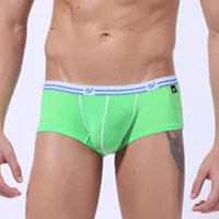 New Arrival 2015 WJ 5PCS/lot mens underwear boxers booty shorts for men cuecas boxer cheap male cueca 1007-PJ | Мужская одежда
