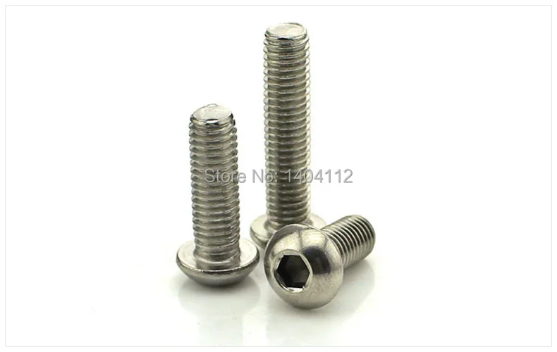 

M4*5/6/8/10/12/14/16/18/20 Stainless Steel Hexagon socket button head screws