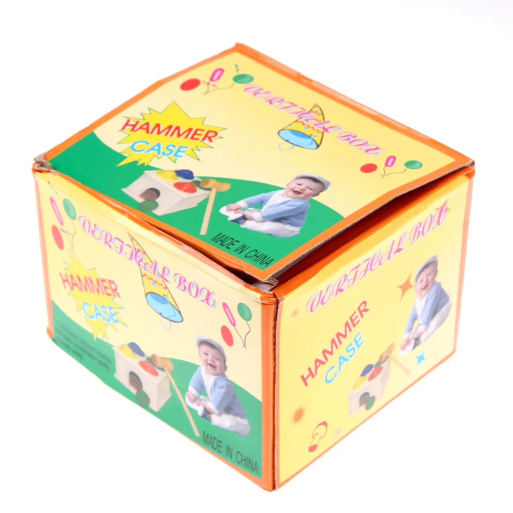 Деревянные игрушки молоток Обучающие Игрушки для раннего развития детей
