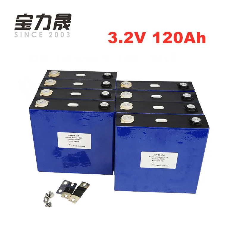 20 шт 3 2 V 120Ah LiFePO4 cell не 100AH долгий жизненный цикл 3C для 12 хранения солнечной энергии