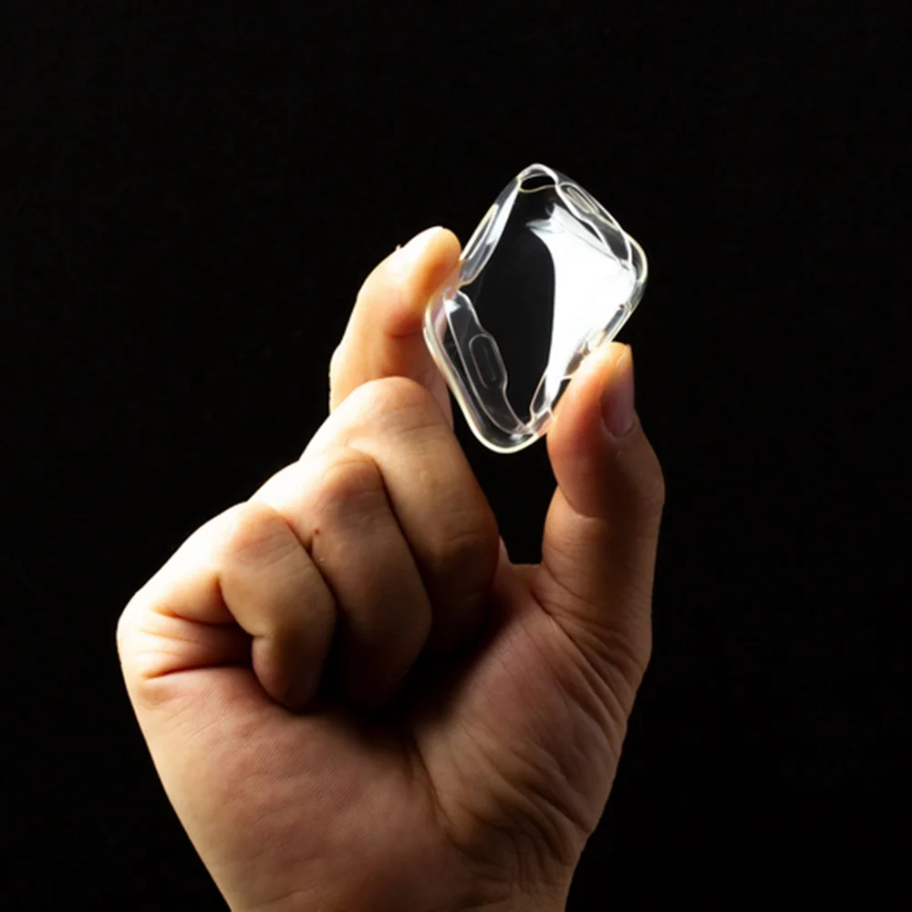 ТПУ Защита экрана для Apple Watch 4 3 2 1 40 мм 44 закаленное стекло 360 встроенный