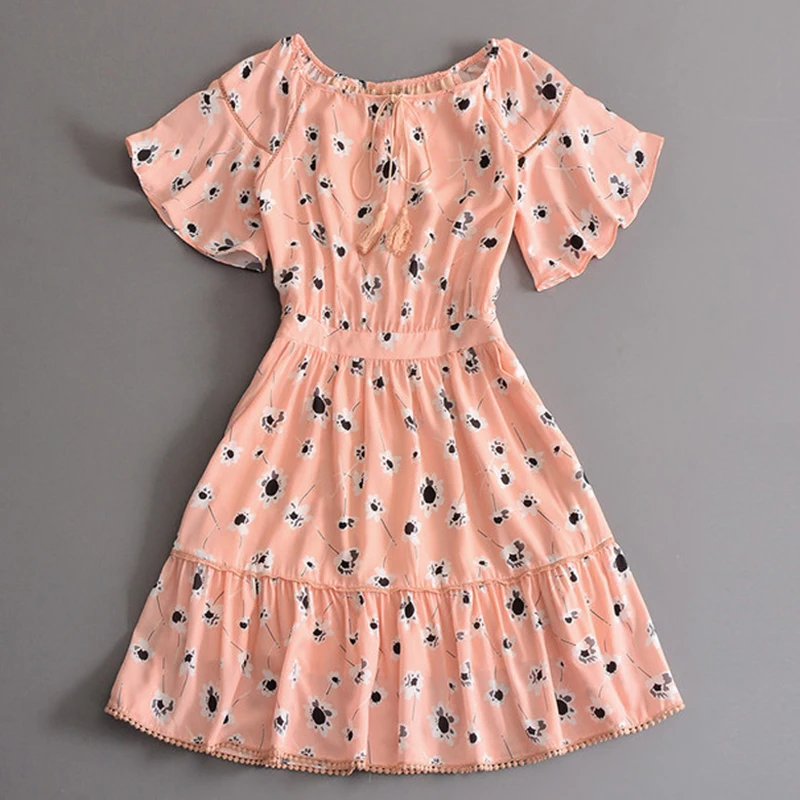 Высокое качество Новая мода 2018 Дизайнер взлетно посадочной полосы платье Для