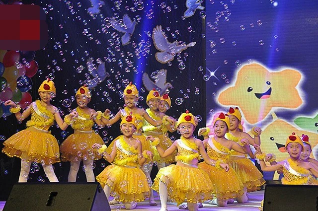 Костюмы для девочек костюмы цыплят вечеринки косплей детская одежда выступлений