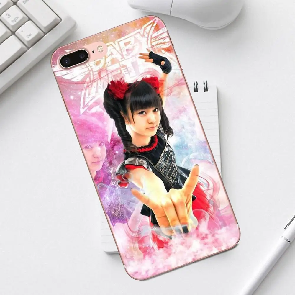 Yuimeta Moametal Su metal Babymetal мягкий TPU мобильный телефон для Galaxy Alpha Core Prime Note 4 5 8 S3 S4 S5 S6 S7 S8 S9