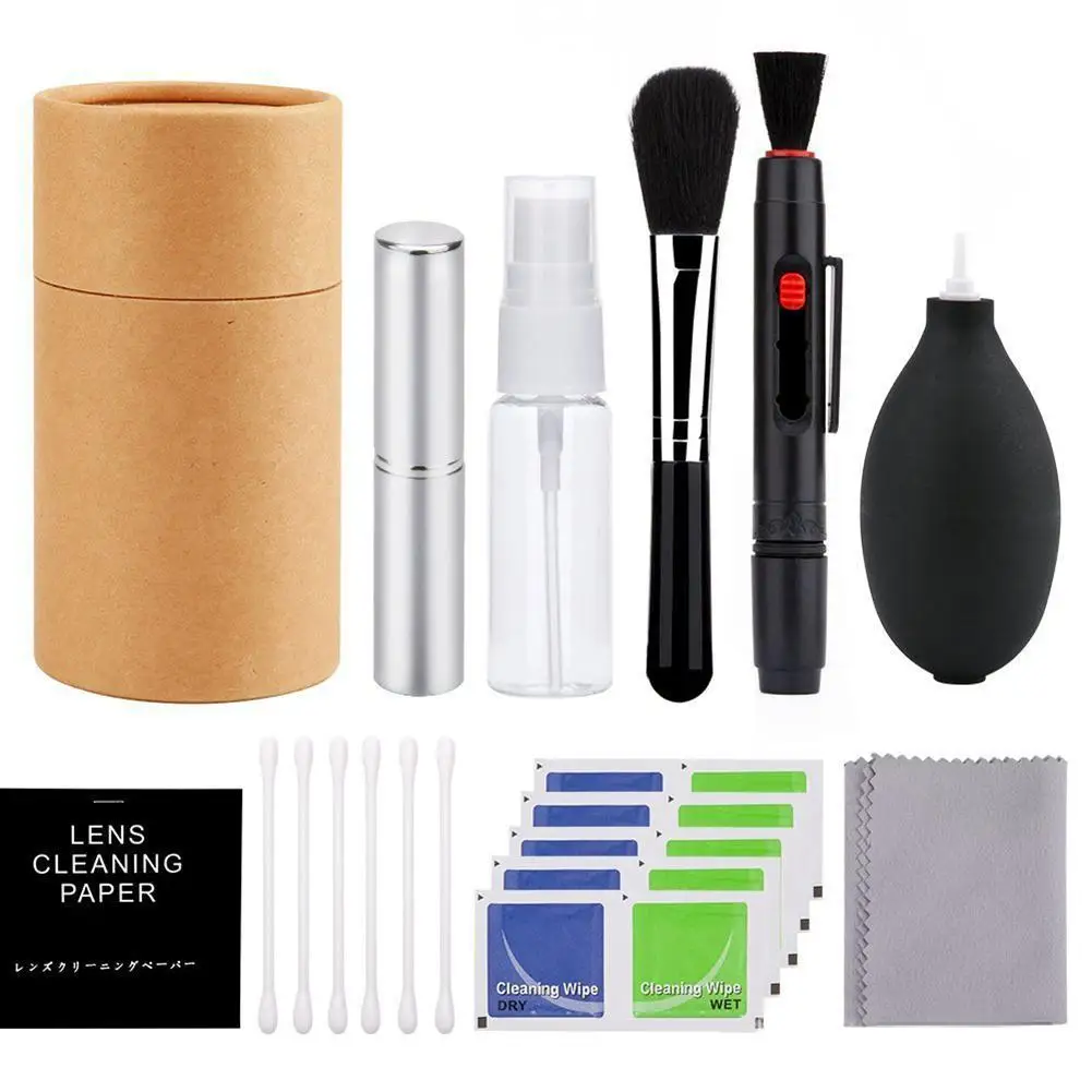 Kuulee цифровая камера Чистящая Щетка протирочные Инструменты Набор Очиститель