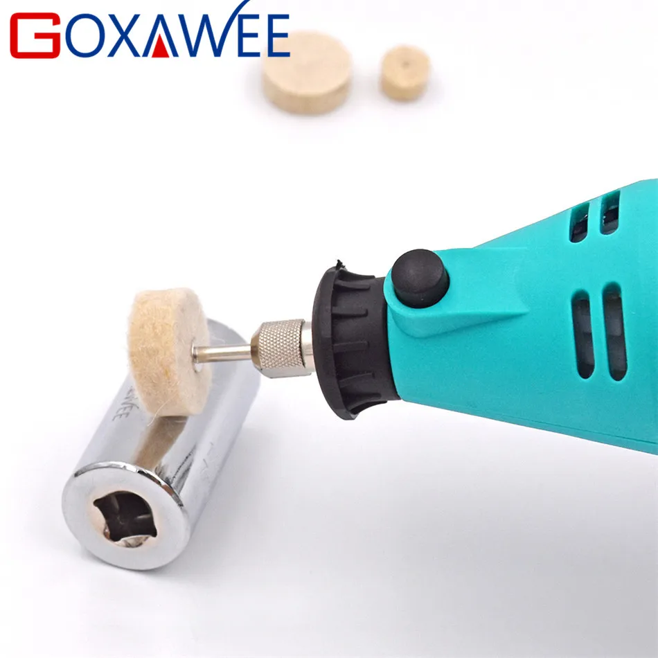 GOXAWEE 130 Вт Dremel Стиль Переменная скорость Электрический Роторный инструмент Электрический Мини дрель шлифовальный станок с аксессуарами электроинструменты