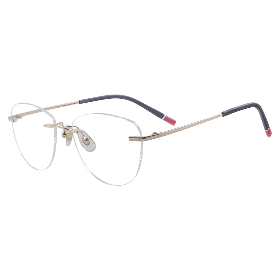 Кошачьи очки дизайнерские без оправы Женские Oculos Gafas Opticas Glasse оправа|Женские