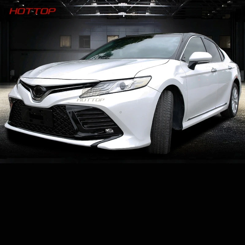 Для Toyota Camry внешняя хромированная решетка из АБС-пластика изменить Передние решетки блестящая Передняя сетка декоративная решетка Центральная решетка