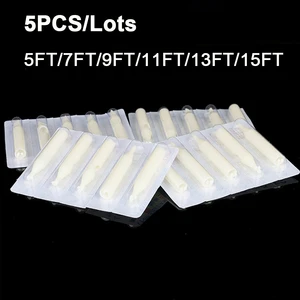 Набор насадок для татуировок RT FT, 1020 шт., одноразовые стерильные тюбики с иглой, аксессуары для тату-машинки